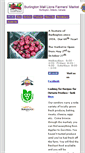 Mobile Screenshot of burlingtonmallfarmersmarket.com